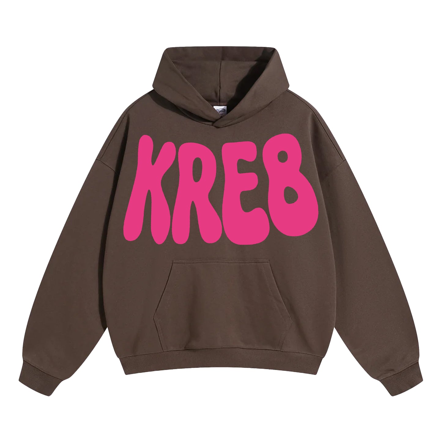 KRE8 OVERSIZED UNISEX HOODIE PINK